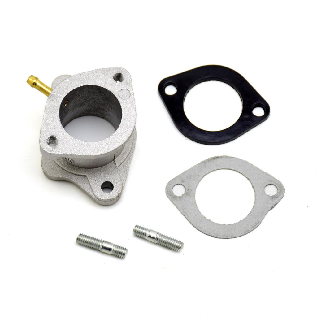 Motorcycle Pit Dirt Bike PZ30 Carb Carburetor aluminum Mainfold Adapter Inlet Intake Pipe For 200cc 250cc 300cc engine ATV QUAD