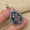 Amethyst Gemstone Pendant 925 Sterling Silver Handmade Purple Stone Jewelry For Gifts