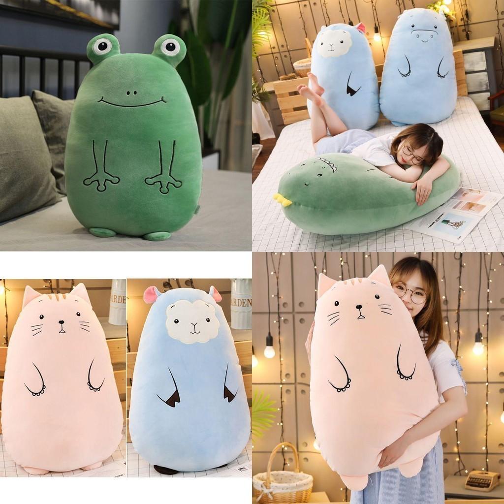 Stuffed Toys Stuff Toy Plush Plushie Dinosaur Bear Pillow Big Cat Pig Unicorn