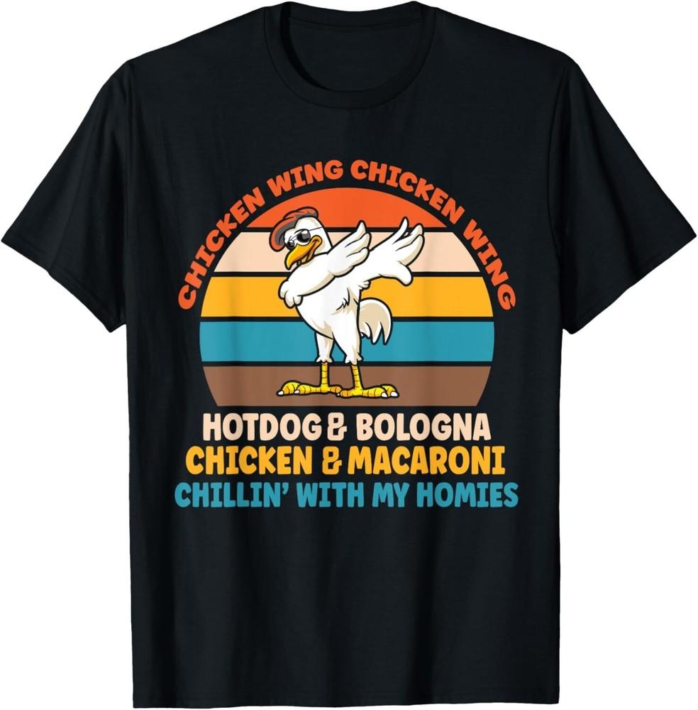 

Chicken Wing Chicken Wing Hot Dog Bologna Macaroni Gift Unisex T-Shirt 4XL