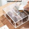 4 Layers Acrylic Glasses Storage Box Stackable Transparent Drawer Type Display Holder Makeup Sunglasses Organizer Box Jewelry