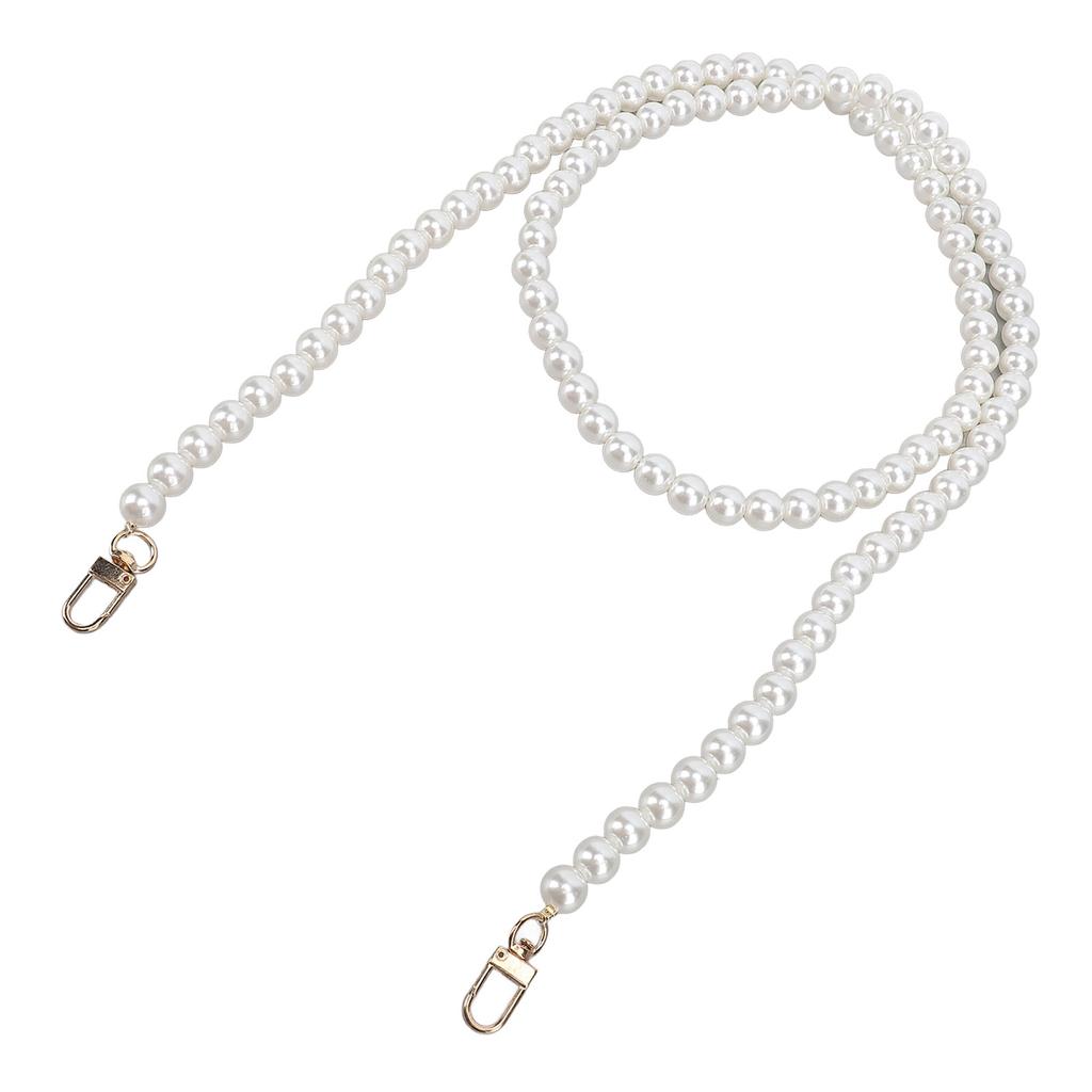 110cm Artificial Pearl Handle Strap Pearl Chain Replacement Pearl Beads Bag Chain for Purses Handbag