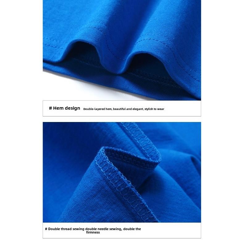 GMXIA Cotton Short Sleeve T-shirt Men's Fashion Loose Half Sleeve Top Printed T-shirt