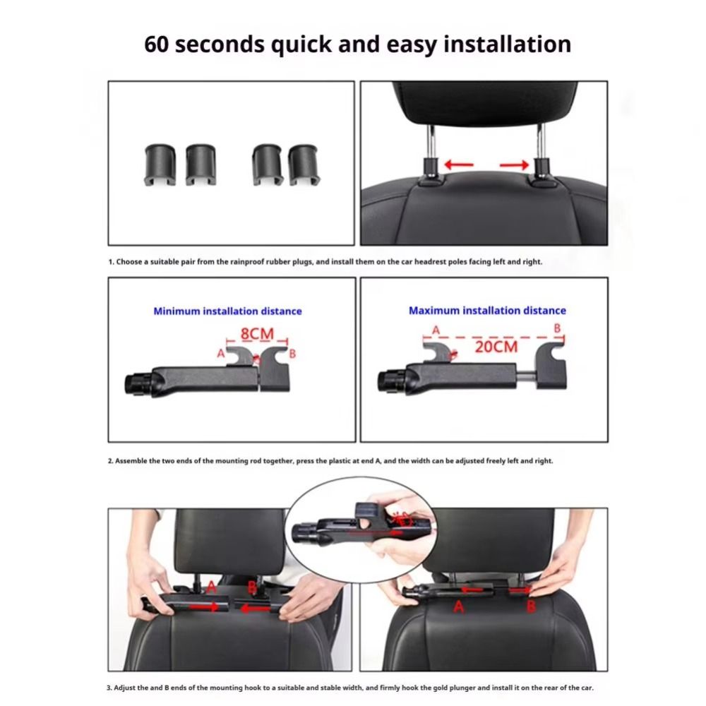 Ergonomic Design Car Neck Headrest Pillow Headrest Pillow Cushion Vehicle Headrest