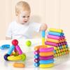 Kids Magnetic Construction Set Magnetic Balls Stick Building Blocks Montessori Educational Toys For Children Gift