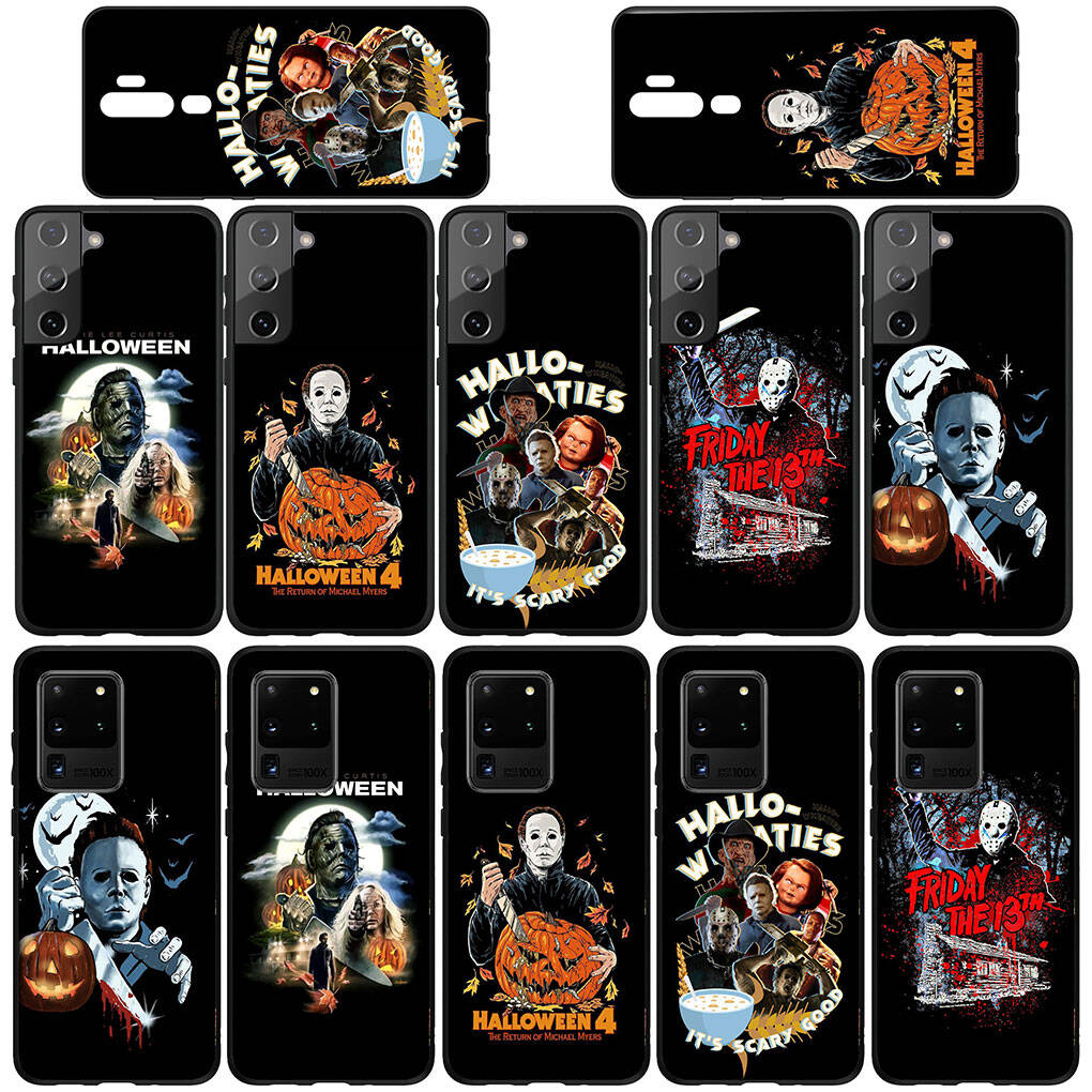 Cover for iPhone 17 16 15 Xiaomi Poco Redmi Note 14 13 12 11 Pro Max Samsung Galaxy S25 S24 9 OPPO Huawei Halloween Curse Of Michael Myers Phone Case
