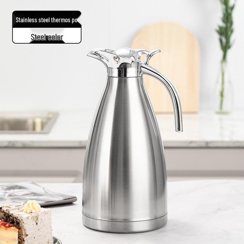 

Термос и чайник из нержавеющей стали с двойными стенками 201 Steel 2L