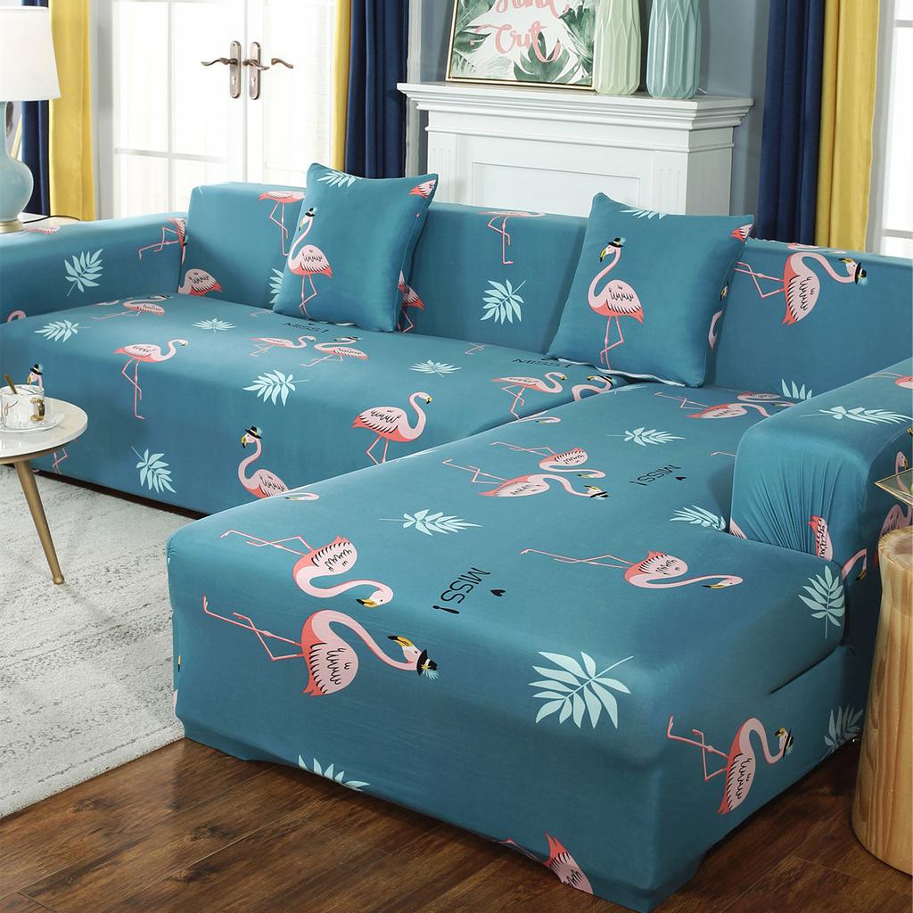 Geometry Printing Sofa Seat Cushion Cover Funiture Protector L Shape Corner Armchair Elastic Sofa Cover for Living Room Home