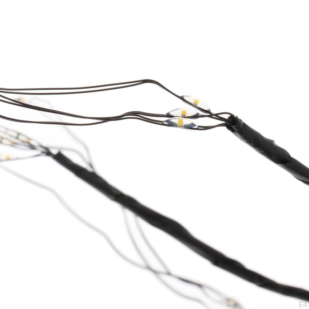 Lighted Tabletop with USB and Battery Operated LED Tree Lights for Wedding Party Christmas Holiday