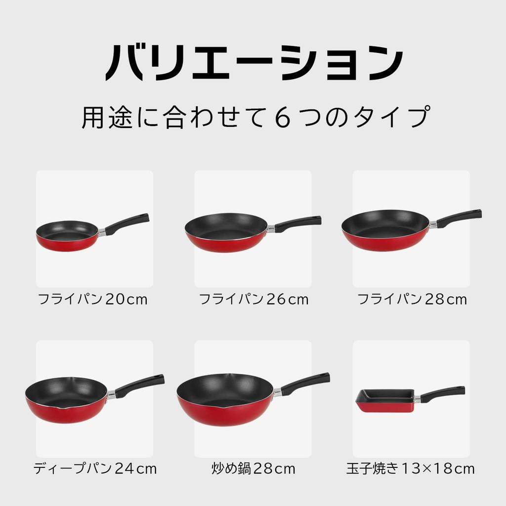 Wahei Freiz Deep Frying PanWok, 28cm, IHGas Compatible, PFOA-Free, Fluororesin Coating, Make Diamond RB-2520