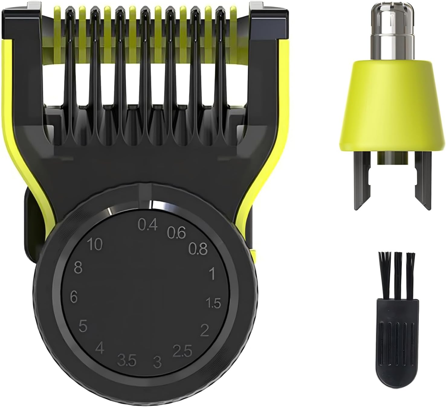 

Регулируемая насадка-гребень для One Blade QP2520 QP2530 QP2620 QP2630 и Сменное лезвие для триммера носа One Blade, Аксессуары для One Blade чёрный