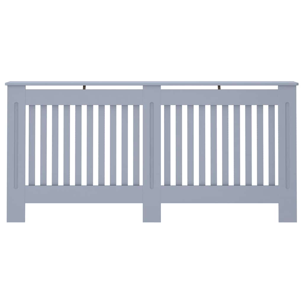 vidaXL Radiator Cover Anthracite 172x19x81.5 Cm MDF