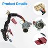 29541371-5 Speed 6 Solenoid Automatic Transmission Wiring Harness for GM Chevy Duramax Allison 1000/2000/2400, for 2001-2011 Chevrolet Silverado 2500
