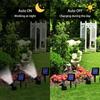 Outdoor Solar Garden & Pool Spotlight: Landscape Atmosphere Light for Courtyard & Underwater Ponds