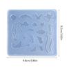 Shaking Cup Parts Moulds Ocean Themed Silicone DIY Crafts Molds Jewelry Making Tools Silicone Mold for Jewelry Making
