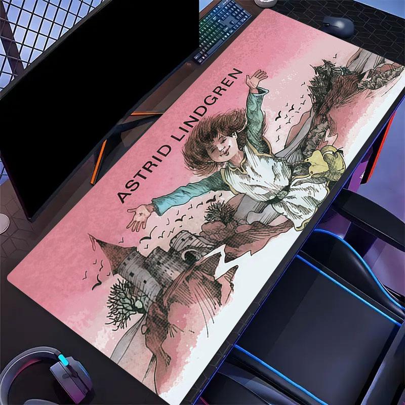 Ronja Mouse Pad, Large Gaming Desk Mat, Non-slip XXL Mousepad for Laptop & Tablet, Mini PC Playmat with Stitched Edges
