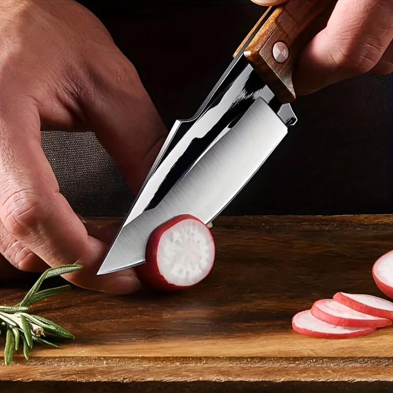 Professional Kitchen Knives Stainless Steel Boning Knife Pocket Slicing Meat Cleaver Butcher Fruit Knife Kitchen Cooking Tools