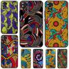 African Wax Fabic Case For Xiaomi Redmi Note 12 11 8 9 10 13 Pro 12S 11S 10S 9S Redmi 13C 9C 10C 12C Cover