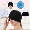 Form Fitting Gel Ice Headache Migraine Relief Hat Cold Compress Therapy Cap Relaxation Eyeshade Cover Shade