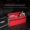 -Car Trunk Storage Bag Folding Travel Organizer Box For MINI One Cooper JCW WORKS Countryman R58 R57 R56 R55 R53 R52 R50 F55 F56