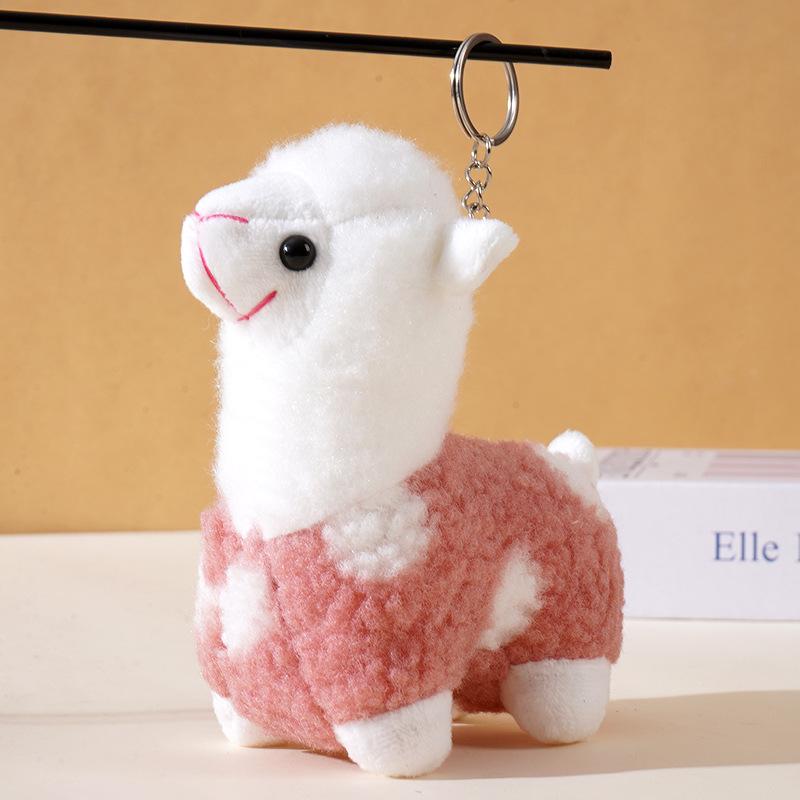 Alpaca Plush Keychain Decoration Doll Pendant