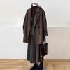 Women's Trendy Maillard Woolen Coat, 2025 Winter Collection - Cotton-Padded, Mid-Length, Petite Size