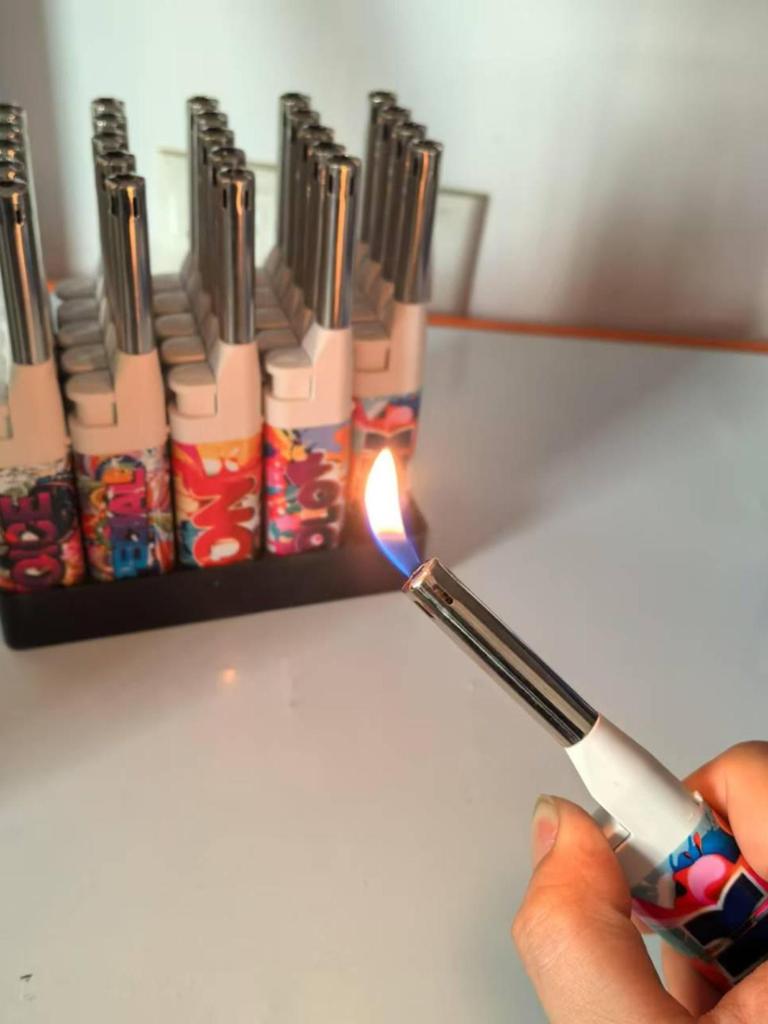 Refillable Long Flame Lighter for Gas Stoves and Candles