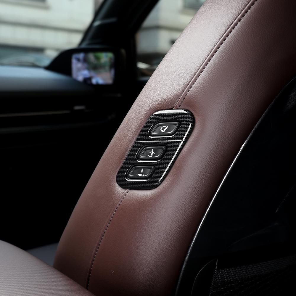 For Hyundai IONIQ 5/ IONIQ 6/Kona/Sonata DN8/Palisade Car Seat Adjustment Cover Trim Automobile Interior Accessories LHD