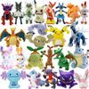Anime Shiny Black Charizard Plush Wooper Toys Pikachu Peluche Blaziken Geodude Turtwig Garchomp Stuffed Peluche Kid Gift