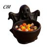Modern Minimalist Desk Ornament 3D Printed Ghost Candy Bowl for Halloween Party Decorations, Multi-functional Desktop Storage Functional Autumn