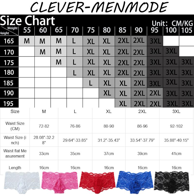 Men's Sexy Lace Boxer Flora See Through Underwear Exotic Transparent Sissy Crossdressing Lingerie Breathable Bulge Pouch Panties