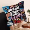 Action Game Grand TTheft Auto Cushion Cover Car Throw Pillow Case For Sofa Car Christmas Gift 40x40cm 45x45cm
