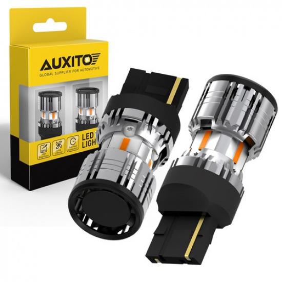 2x LED Front Turn Signal Light 6000K Amber 7443 7440 for Toyota RAV4 2001-