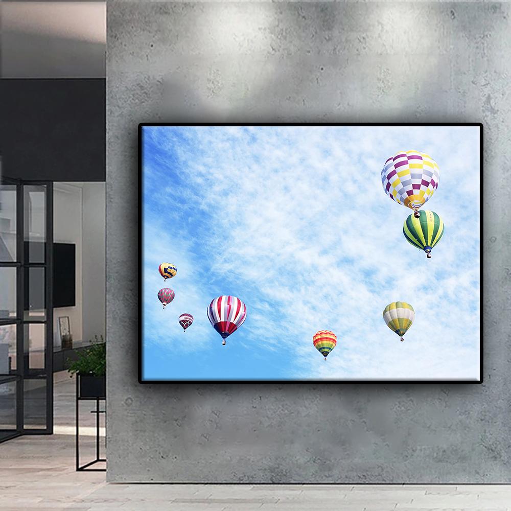 Diamond Painting Hot Air Balloon Embroidery Cross Stitch Rhinestone Home Decor