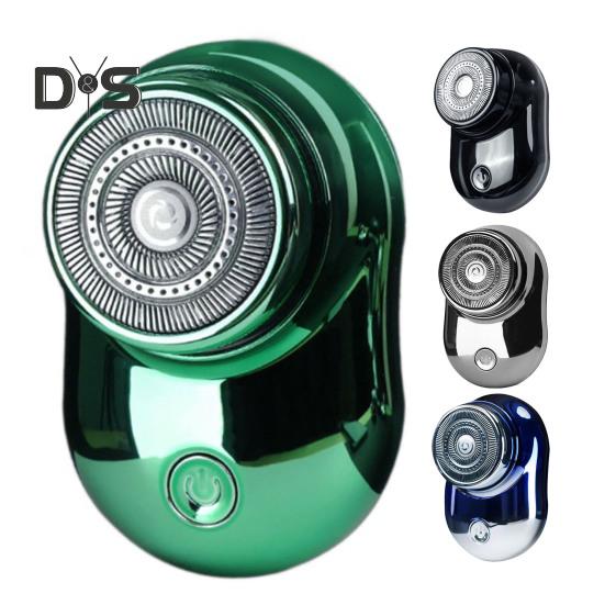 Mini Elektrisk Rakapparat USB Uppladdningsbar IPX7 Vattentät Våt Torr Bärbar Reserakapparat Män Skäggtrimmer Hårborttagningsverktyg