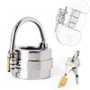 Heavy Duty Ball Stretcher Metal Locking Weight Stainless Steel Spike Cock Ring Scrotum Stretcher CBT Penis Ring Sex Toys For Men