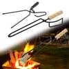 Tongs, BBQ Picker Tool, , Grill Rake, Clips for Camping, Hiking Picnic