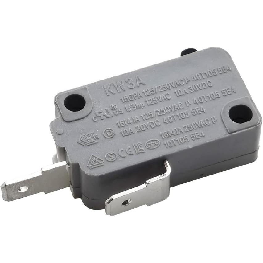 KW3A Microwave Oven Door Switch 16A 125/250V Door Interloc (2 Normally Open and 1 Normally Closes)