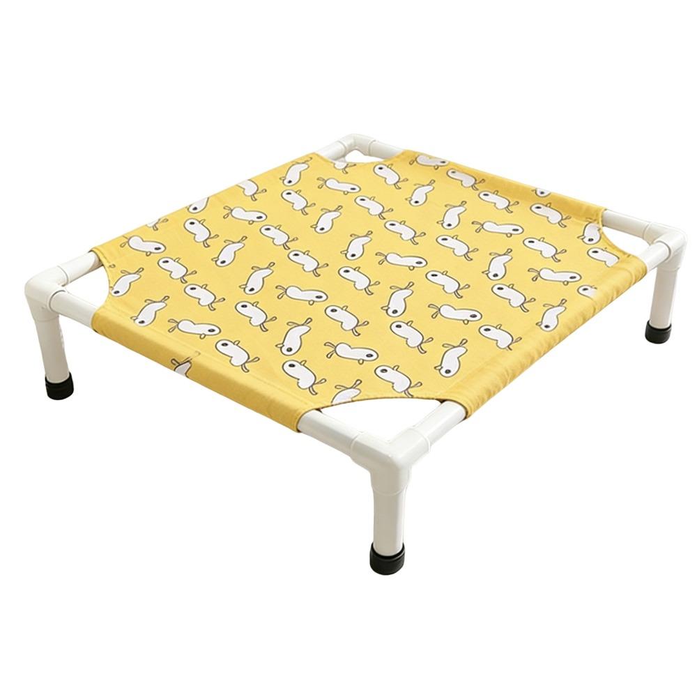 Comfortable Pet Camping Bed Detachable Pet Cool Nest Cat Lounger Cat Elevated Bed  Travel Portable