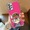 Arale S-Slump Anime Plating Phone Case For Samsung A17 A07 A37 A57 A16 A56 A15 A55 A14 A54 A13 A53 A26 A36 A25 A35 A24 A34 A23 A