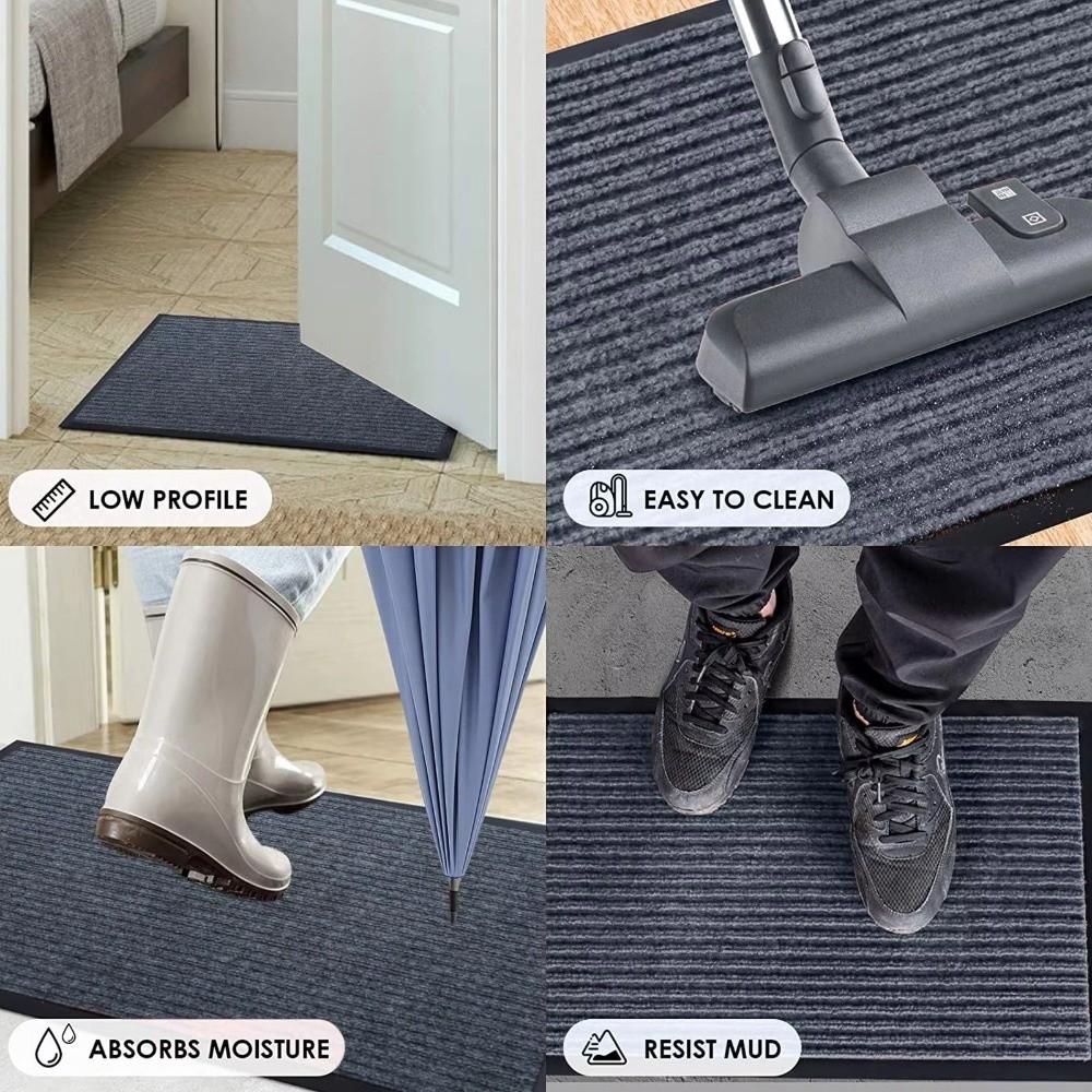 Super Saugfähige Rutschfeste Fußmatte Gummi Waschbare Fußmatte Neuer Eingangsteppich Haustür