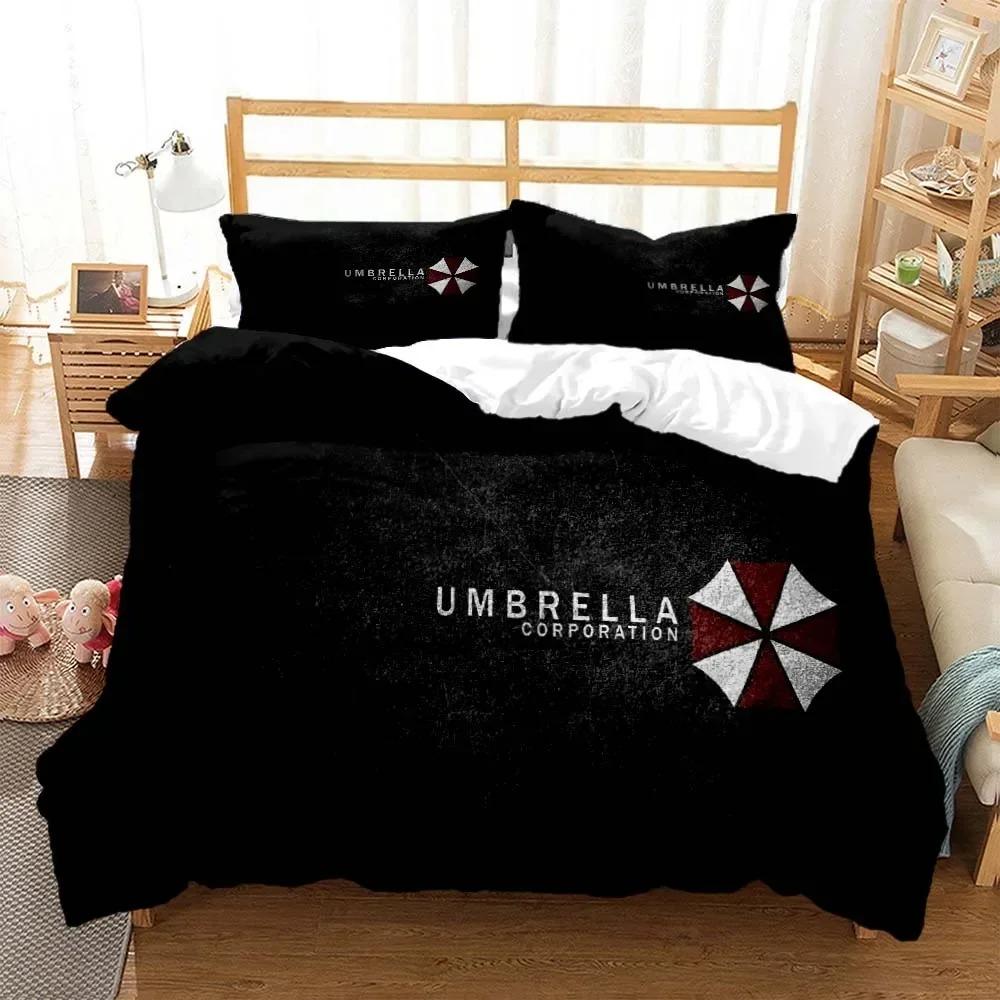 Regenschirm Zombie Firma Bedding Set For Bedroom Soft Modern Bedspreads Comefortable Kids Duvet Cover Quilt Cover And Pillowcase
