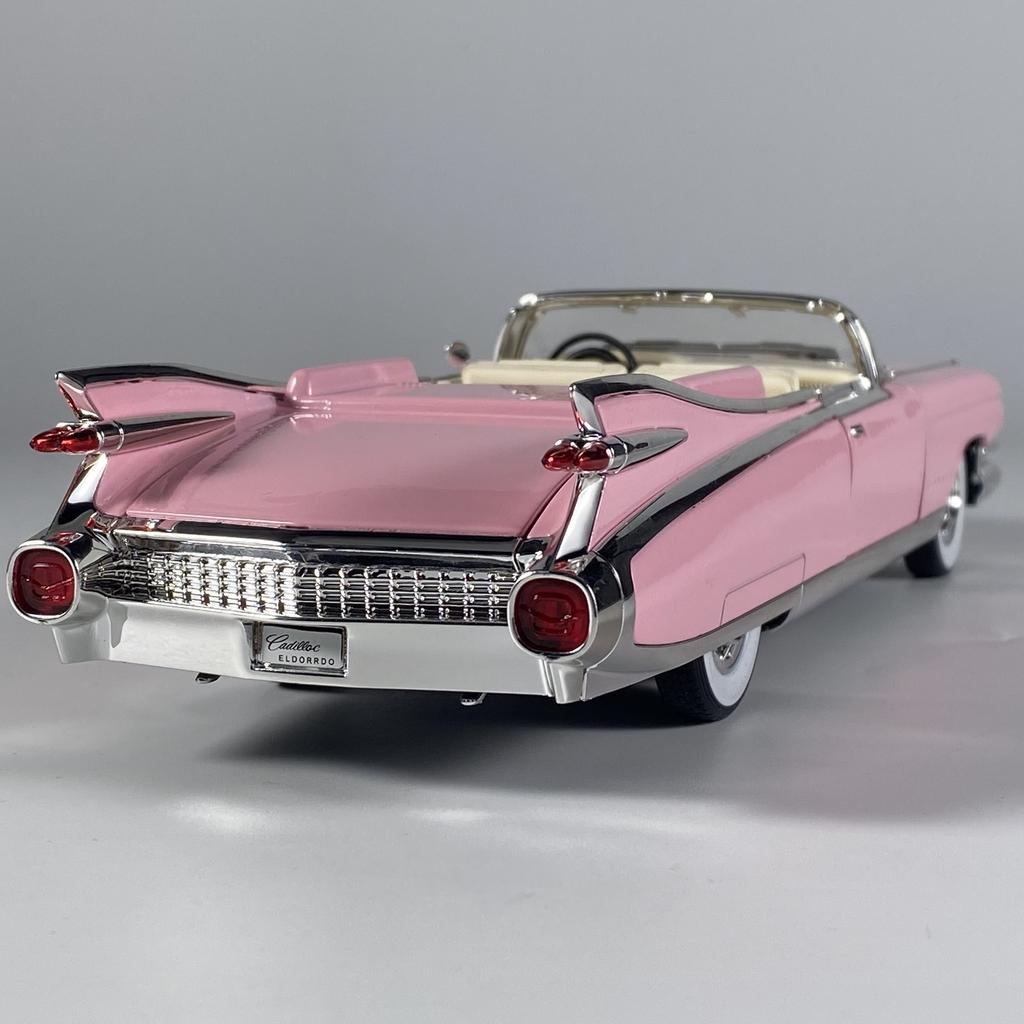 1/24 Cadillac Eldorado Biarritz 1959 Series 62 Luxury Classic Alloy Diecast Model Bookshelf Collection Ornaments Gift For Friend