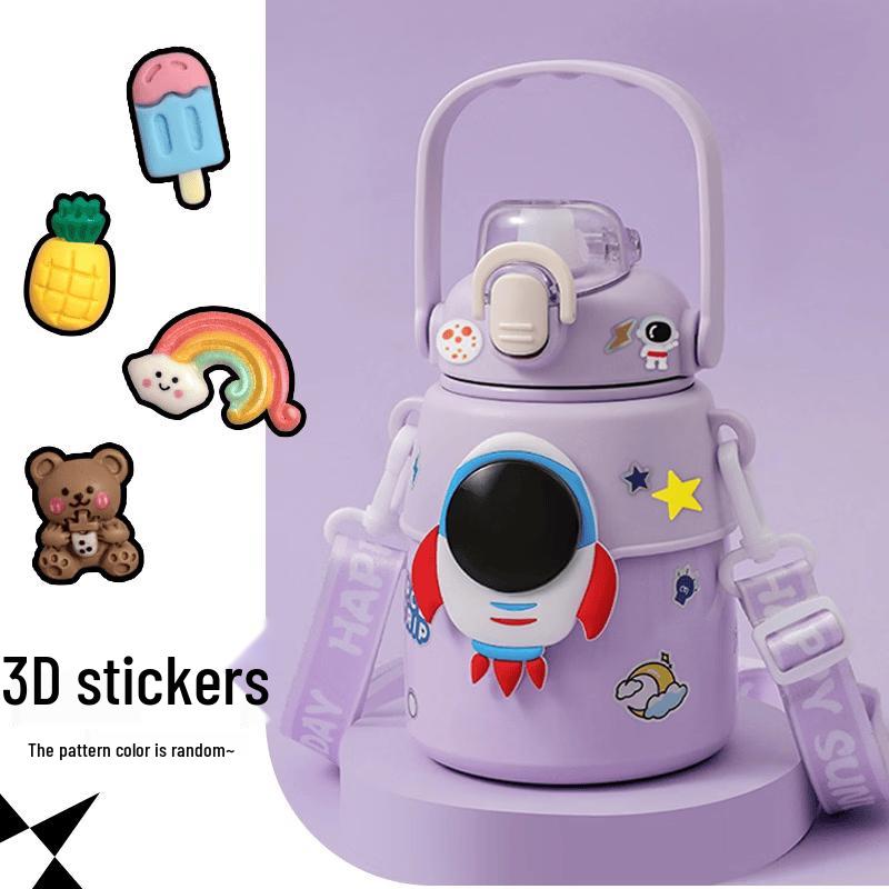 Kids Large Capacity Insulated Straw Cup