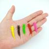 DUODUOYU 10PCS TPE Mini Soft Fishing Baits 0.4g/40mm Artificial Silicone Bass Jigging Baits Bionic Bait Dragonfly Larva Tackle