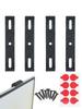 4PCS Weather-Proof Frameless License Plate Frame Frameless License Plate Mount Car Tag Frame For Front And Rear Car Tags