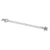 Elegant Tail Chain Extender 5cm Stainless Steel Tail Chain for Necklace Extensions Bracelet Lengthener Chain