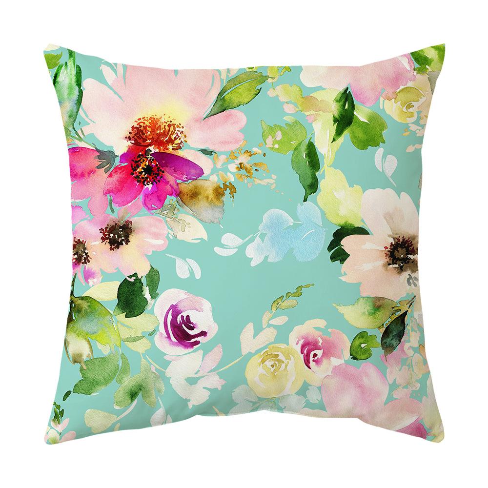 Pillow Cover Sofa Cushion Cover Car Sofa Cushion Cover Peach Skin Velvet