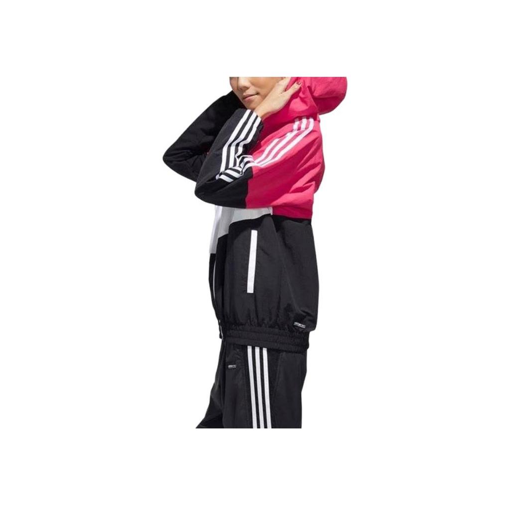 adidas Neo Sports Windproof Hooded Jacket Women Jackets Energy-Pink GM2318