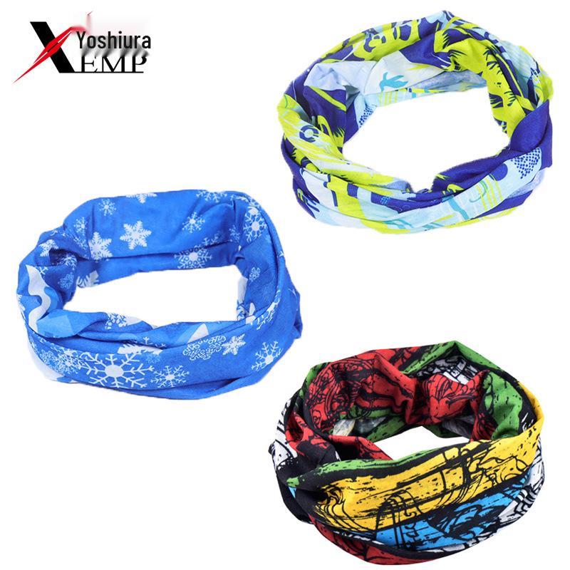 Мужская велосипедная бандана: Солнцезащитная маска для лица, ветрозащитный бафф для шеи, волшебное полотенце для лица. Default